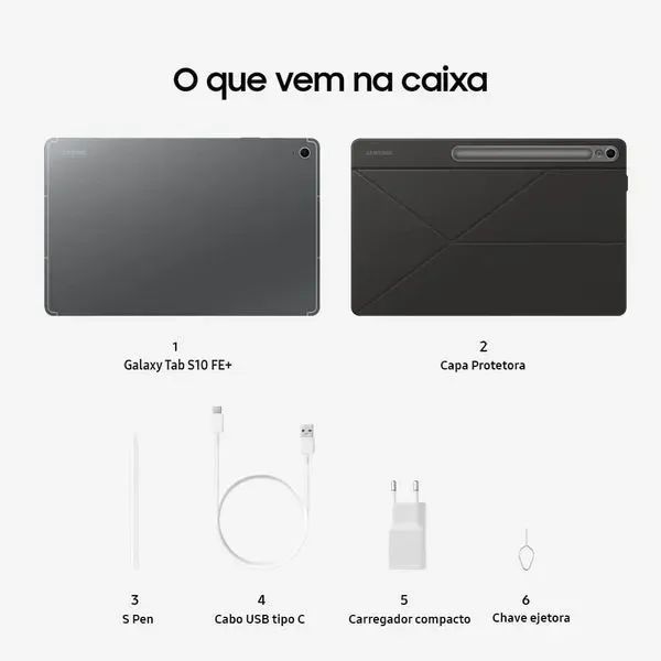 Tablet Samsung Galaxy Tab S10 FE+ WiFi, 128GB - Foto 2