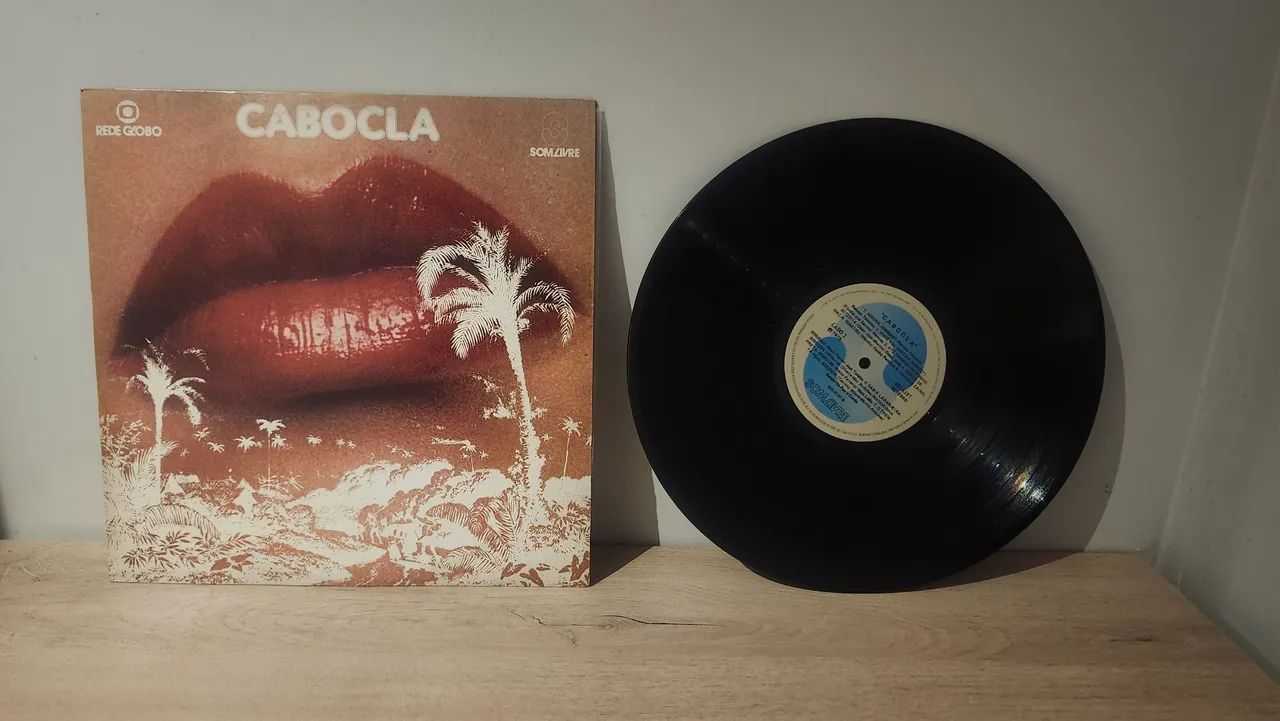 Cabocla - Disco de vinil  - LP - Novela - Rede Globo - 1979