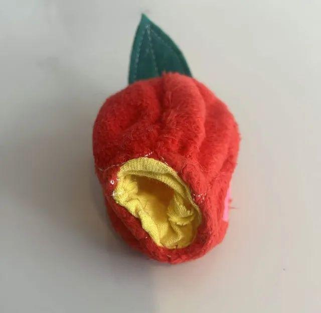 Ma çã de pelúcia com minhoca - Foto 2