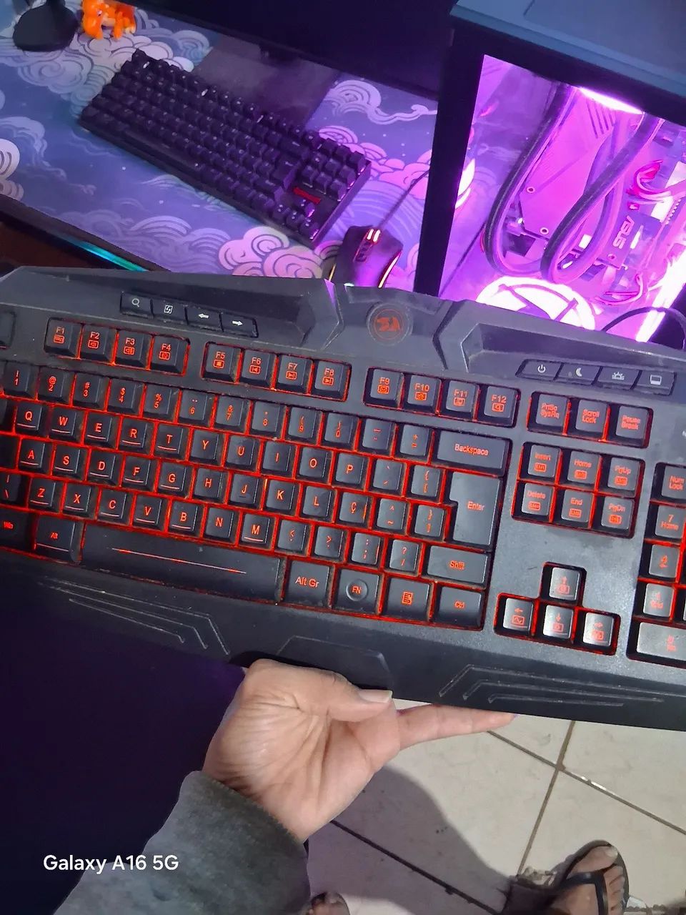 Teclado redragon rgb - Foto 3