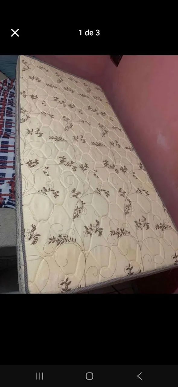 Colchão 38 de profundidade e de solteiro - Foto 3