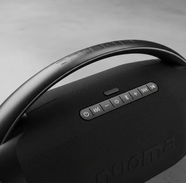 Caixa De Som 200w Portátil Bluetooth Nuoma  - Foto 4