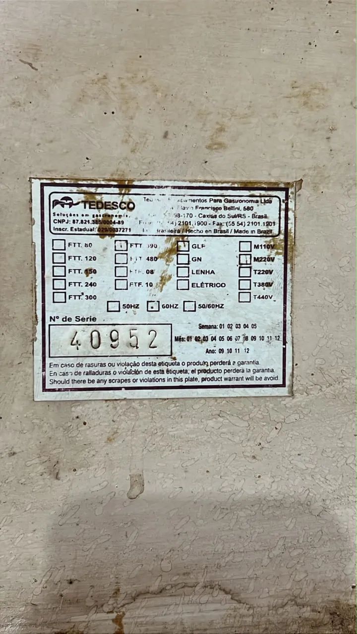 Forno industrial padaria TEDESCO  - Foto 3