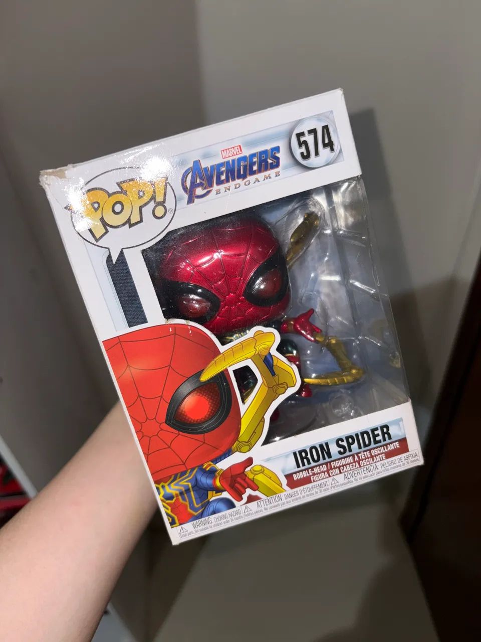 funko pop homem aranha iron spider 