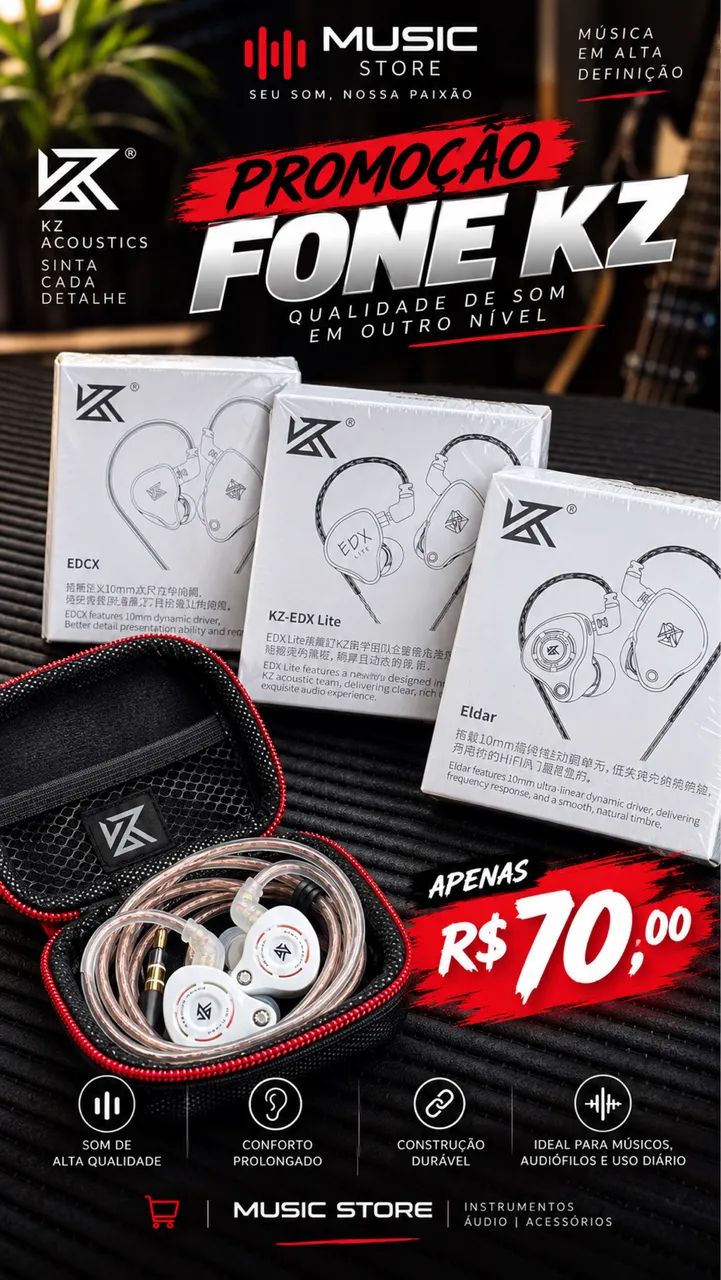 Fone kz promoção  - Foto 2