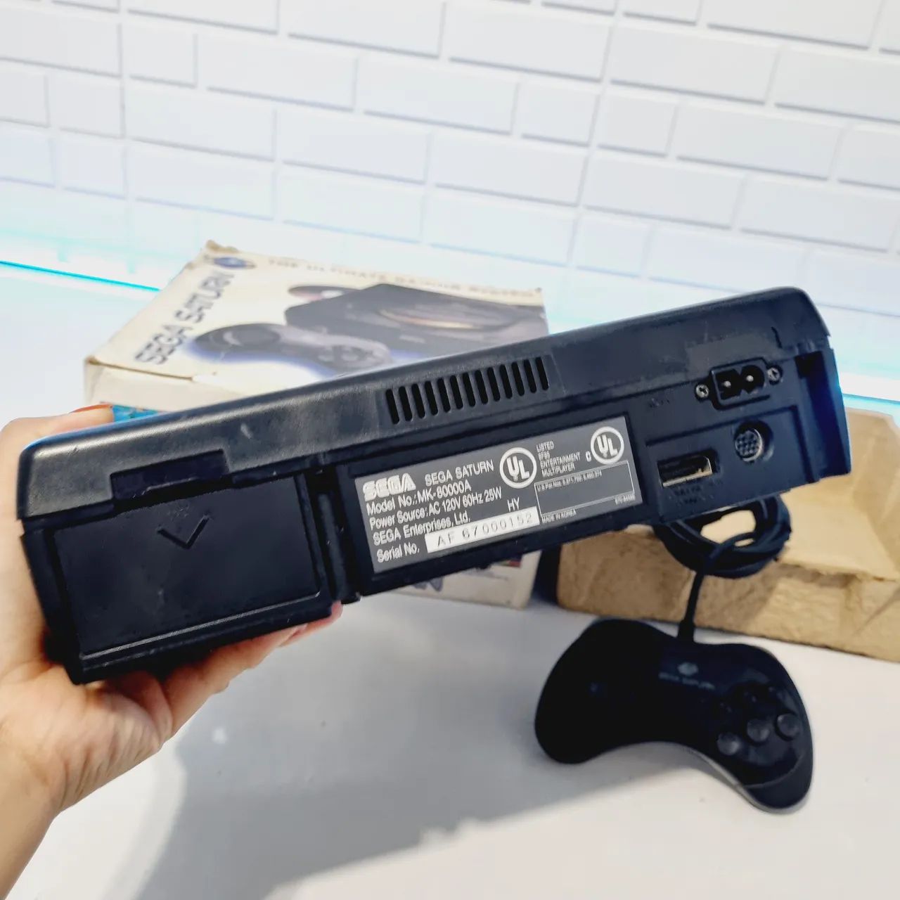 SEGA SATURN PRETO AMERICANO  - Foto 4