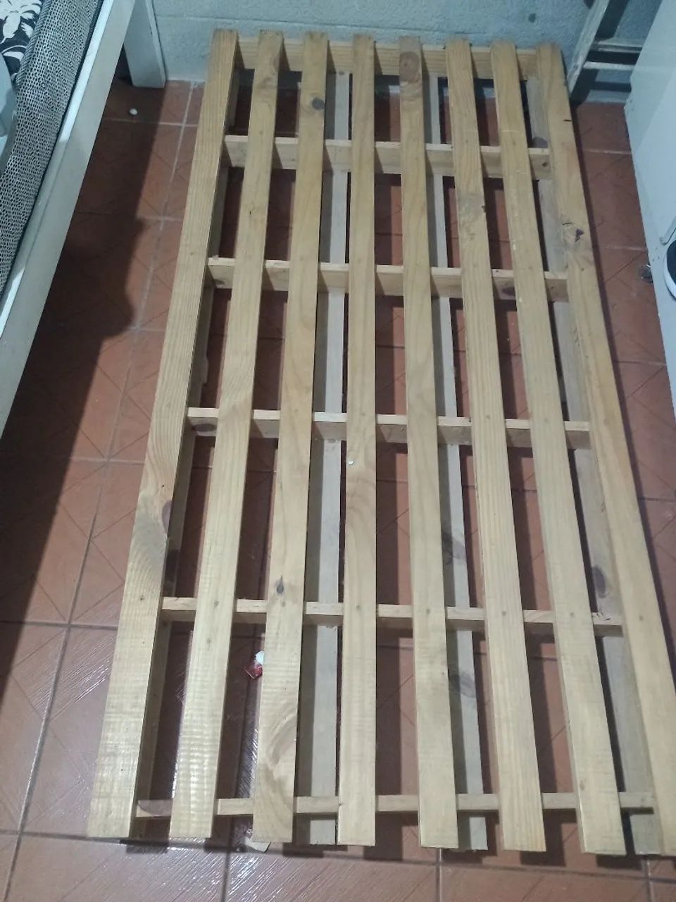 Base de palet e colchão solteiro  - Foto 5