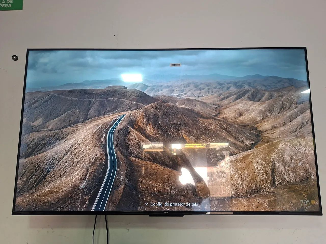 55 POLEGADAS ANDROID GOOGLE TV BORDA INFINITA BLUETOOTH FAÇO ENTREGA SEM CUSTO R$1.899 - Foto 5