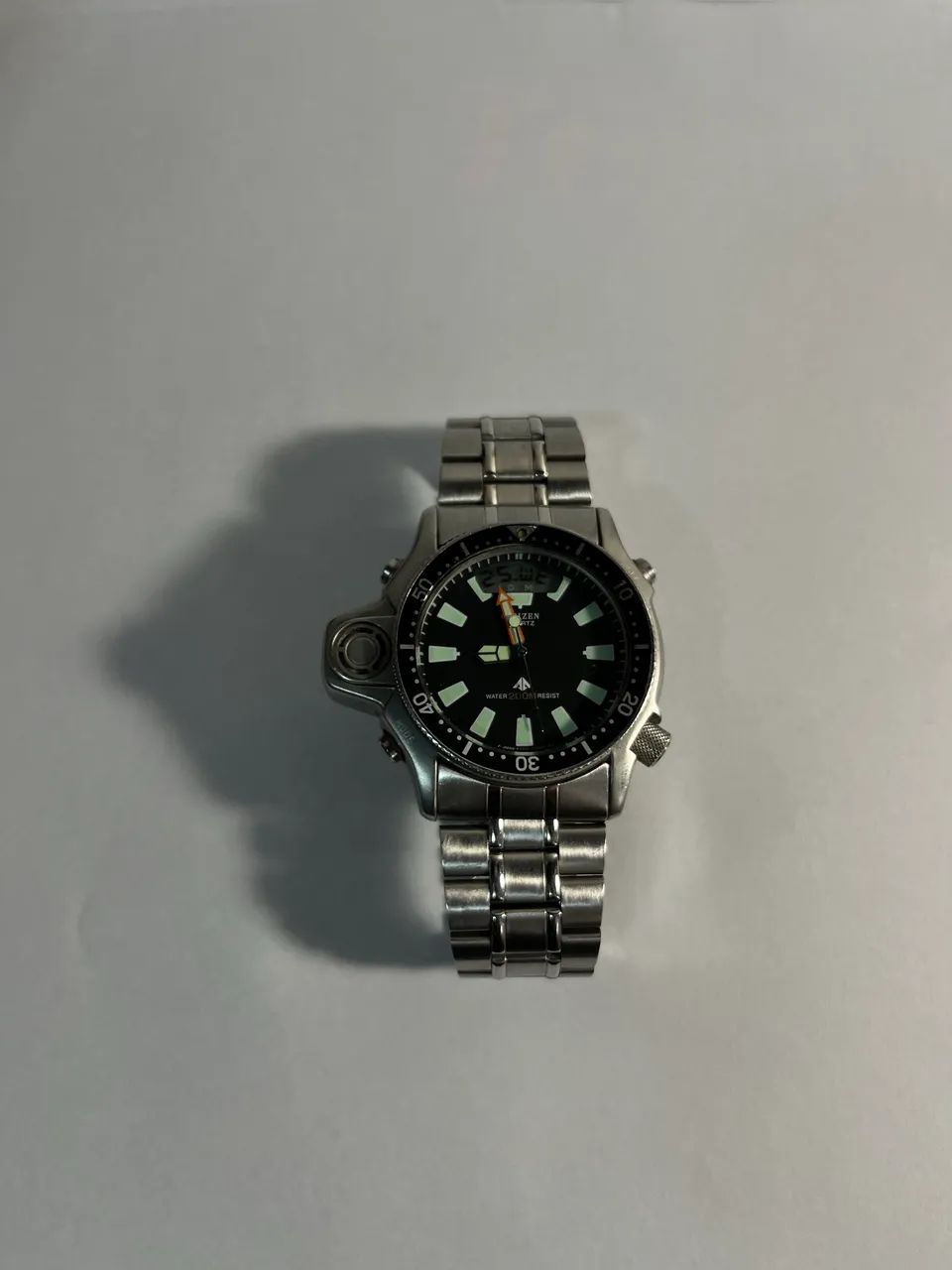 Relógio Citizen Promaster Aqualand Digital Quartzo 38mm - Foto 2