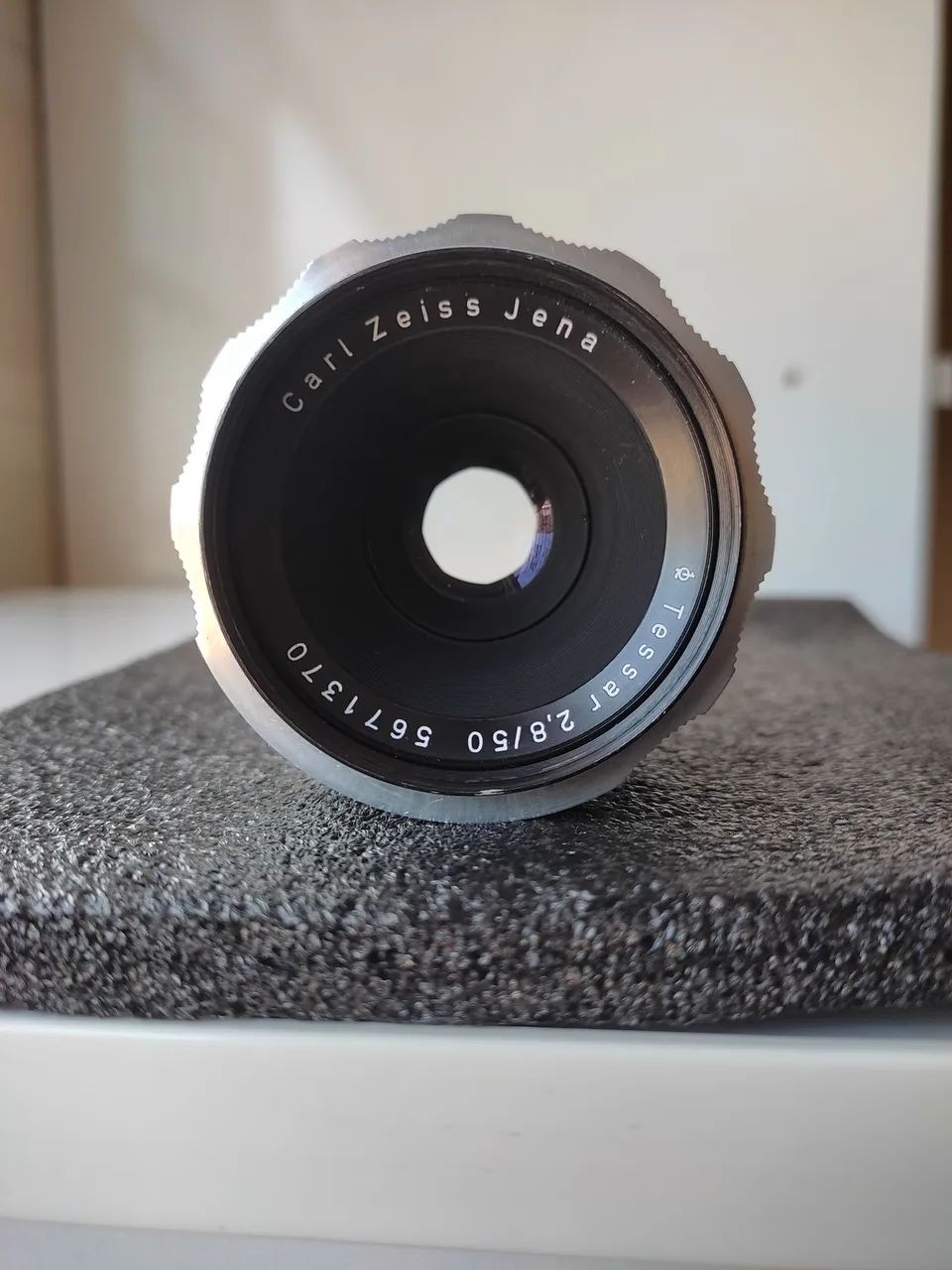 Carl Zeiss Jena Tessar 50mm F2.8 M42 Silver | Impecável | Vintage