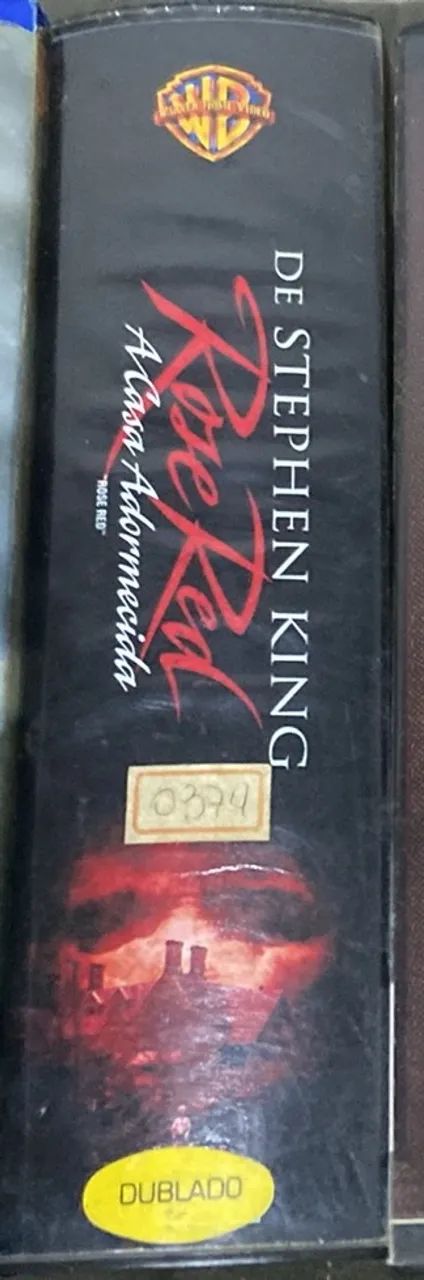 Fita time Rose Red Duplo VHS vcr vídeo cassete 