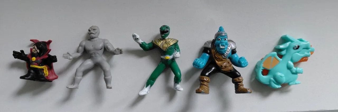 Power ranger miniaturas 