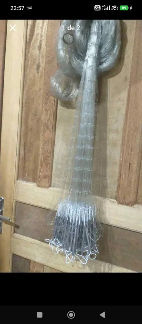 Tarrafa de pesca malha 7 