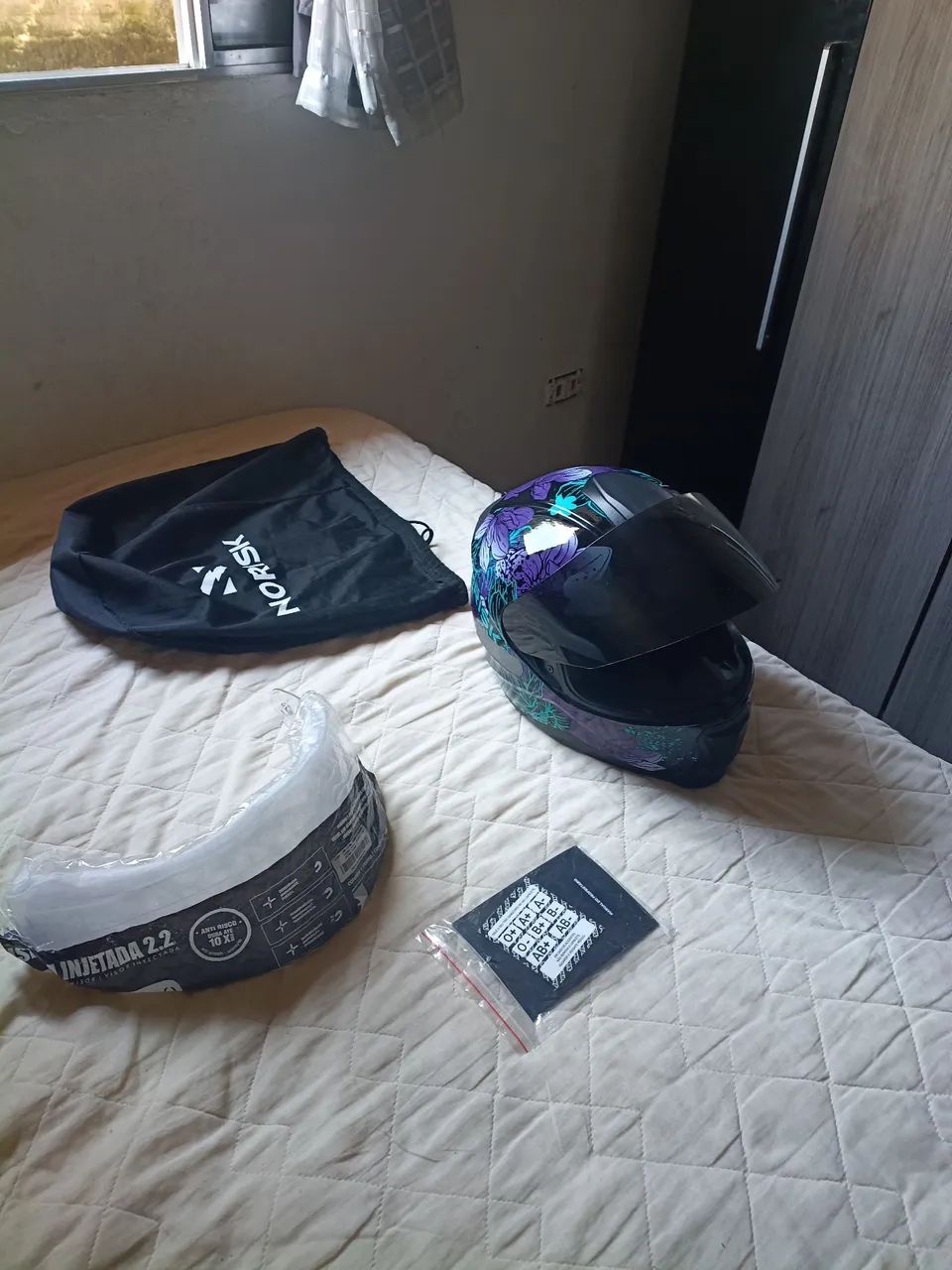 Capacete Norisk Razor bloom - Foto 2
