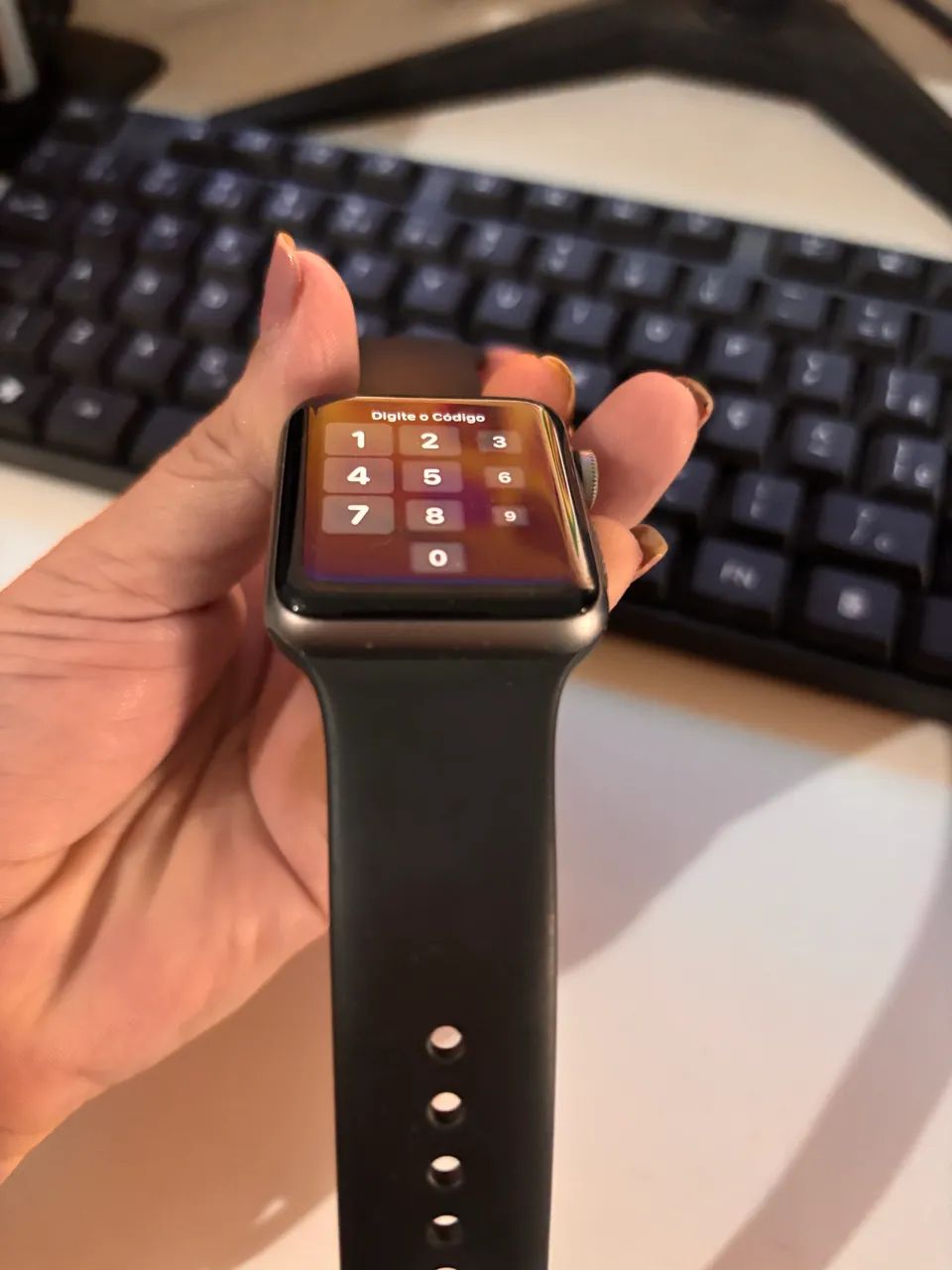 2 Apple Watch Série 3 (Preto e rose) 42 MM - Foto 4