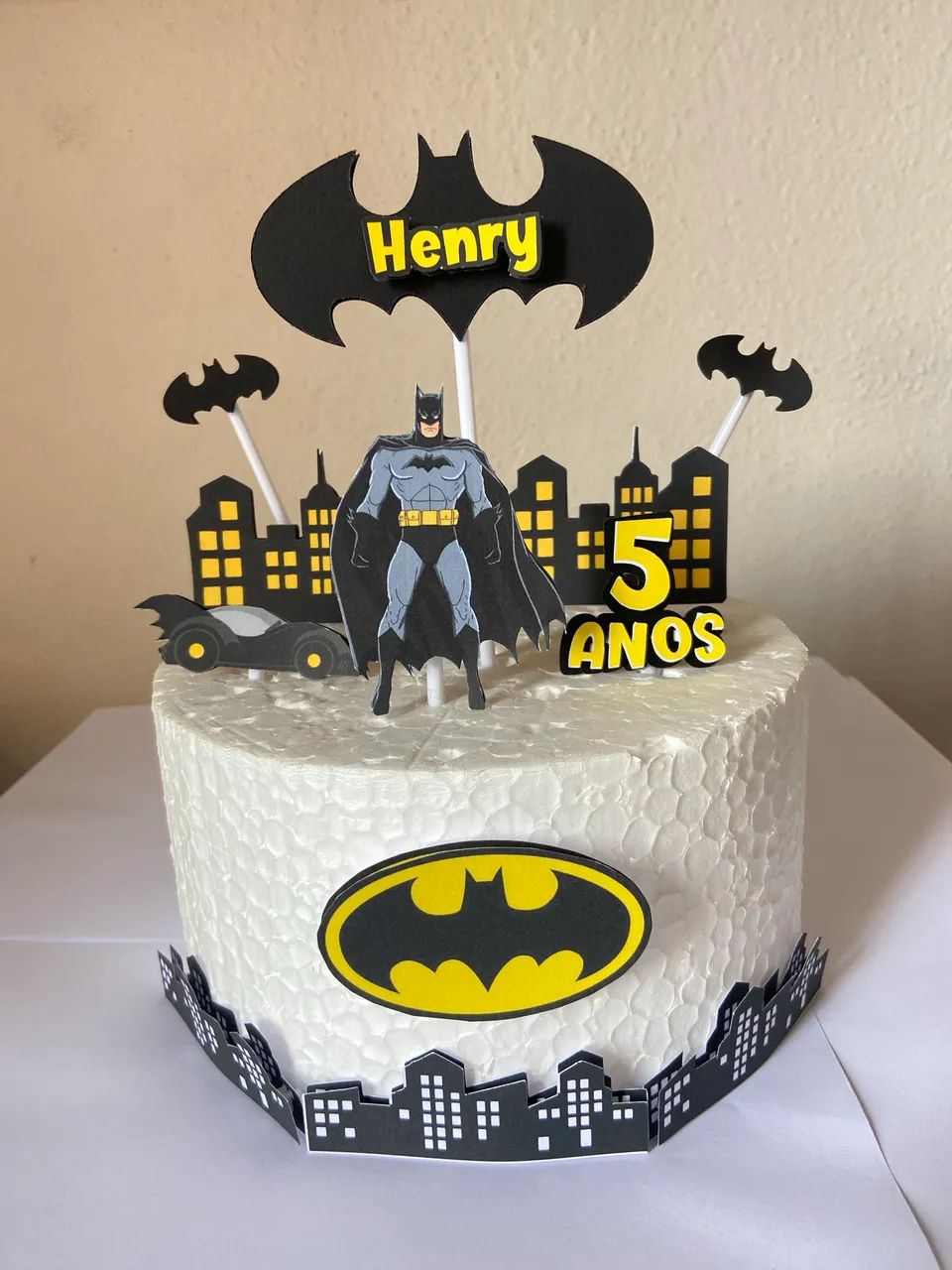 Topo de Bolo Batman  - Foto 3