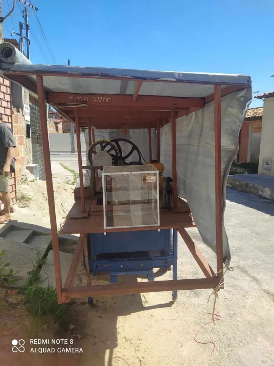 Vendo carrinho com Moenda para venda de pastel e caldo de cana (Oportunidade Única) - Foto 3