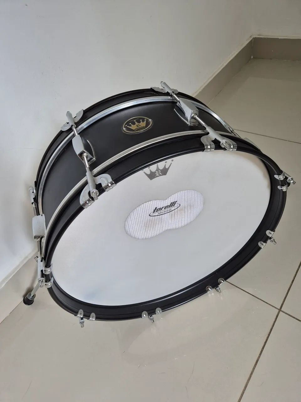 Pad Bumbo bateria 18 Polegadas Royalty Drums Bateria Eletrônica - Foto 5