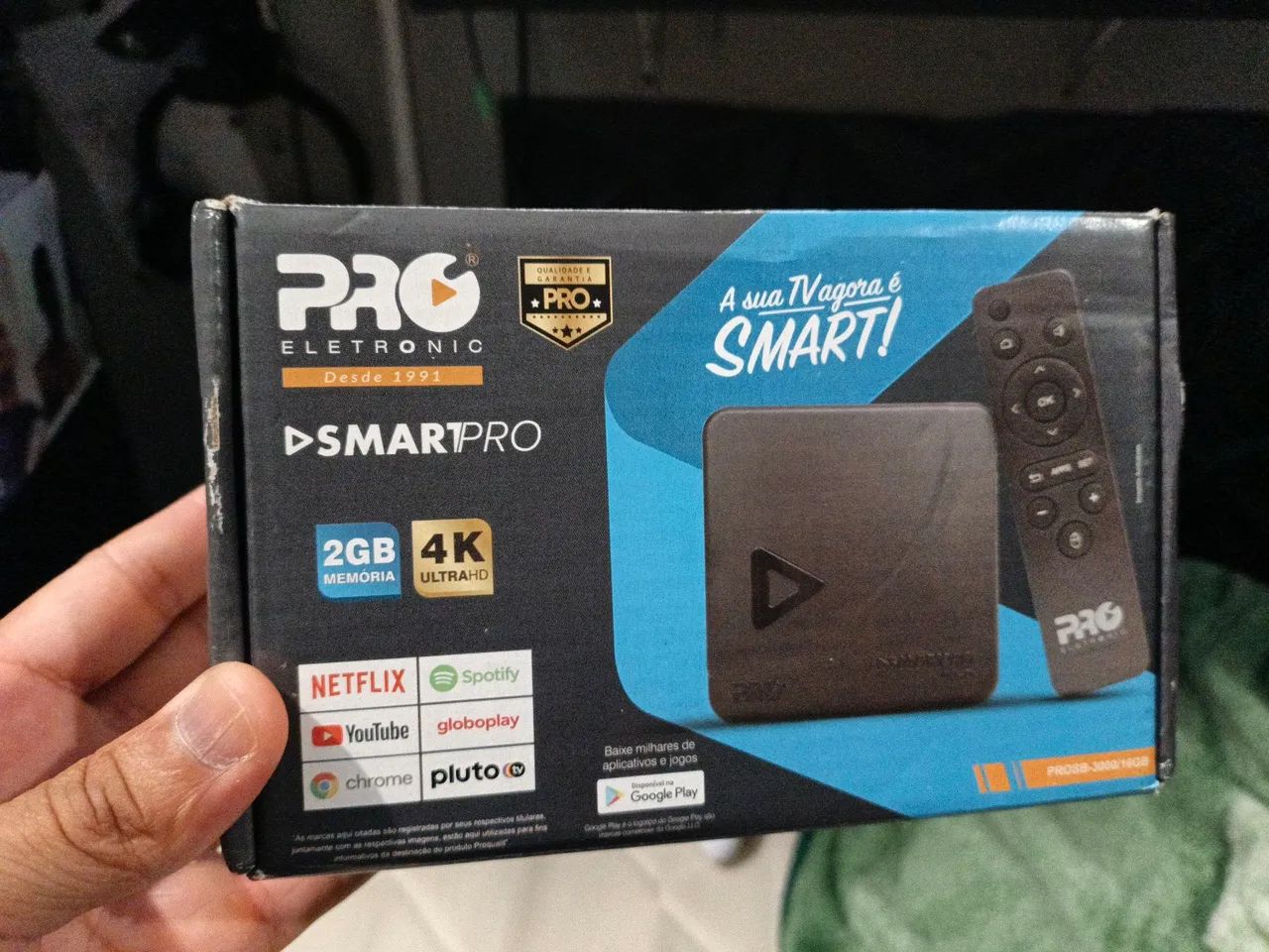 Smart pro 4k HD /TV box  pro eletrônic 