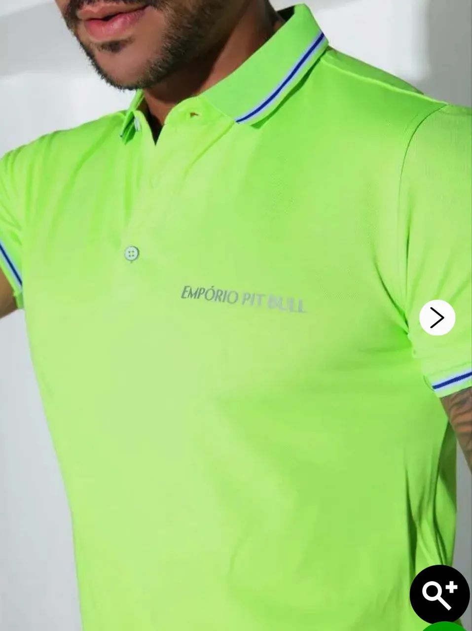 Camisa polo Masculina Pit Bull - Foto 3
