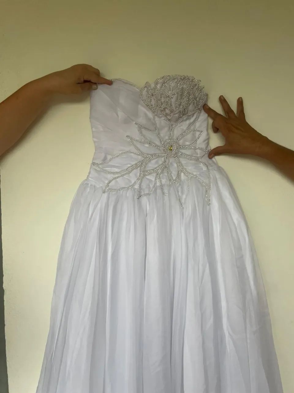 Vestido debutante com forro - Foto 2