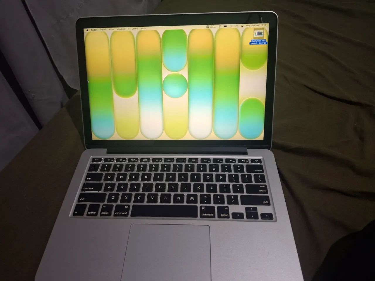 Macbook Pro 2015 tela Retina. 