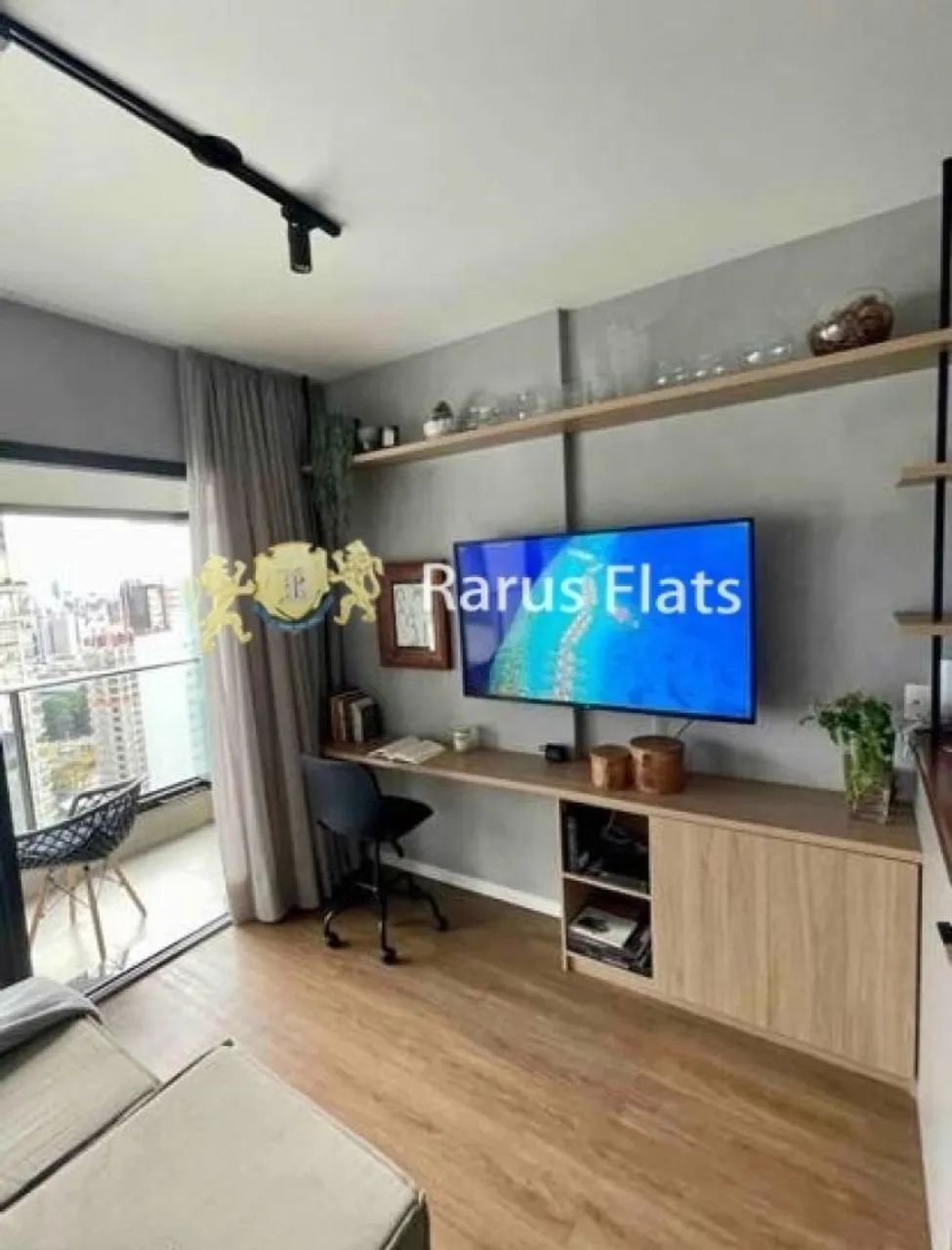 Flat com 1 Quarto à venda, 38m² - Itaim Bibi