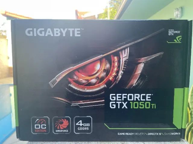 GTX 1050ti 4GB Gigabyte