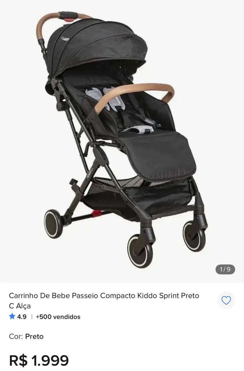 Vendo carrinho de bebê  - Foto 5