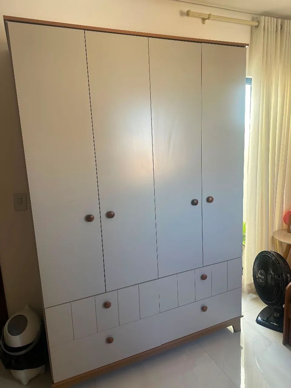 Guarda roupa para bebê americano Laca - Foto 2