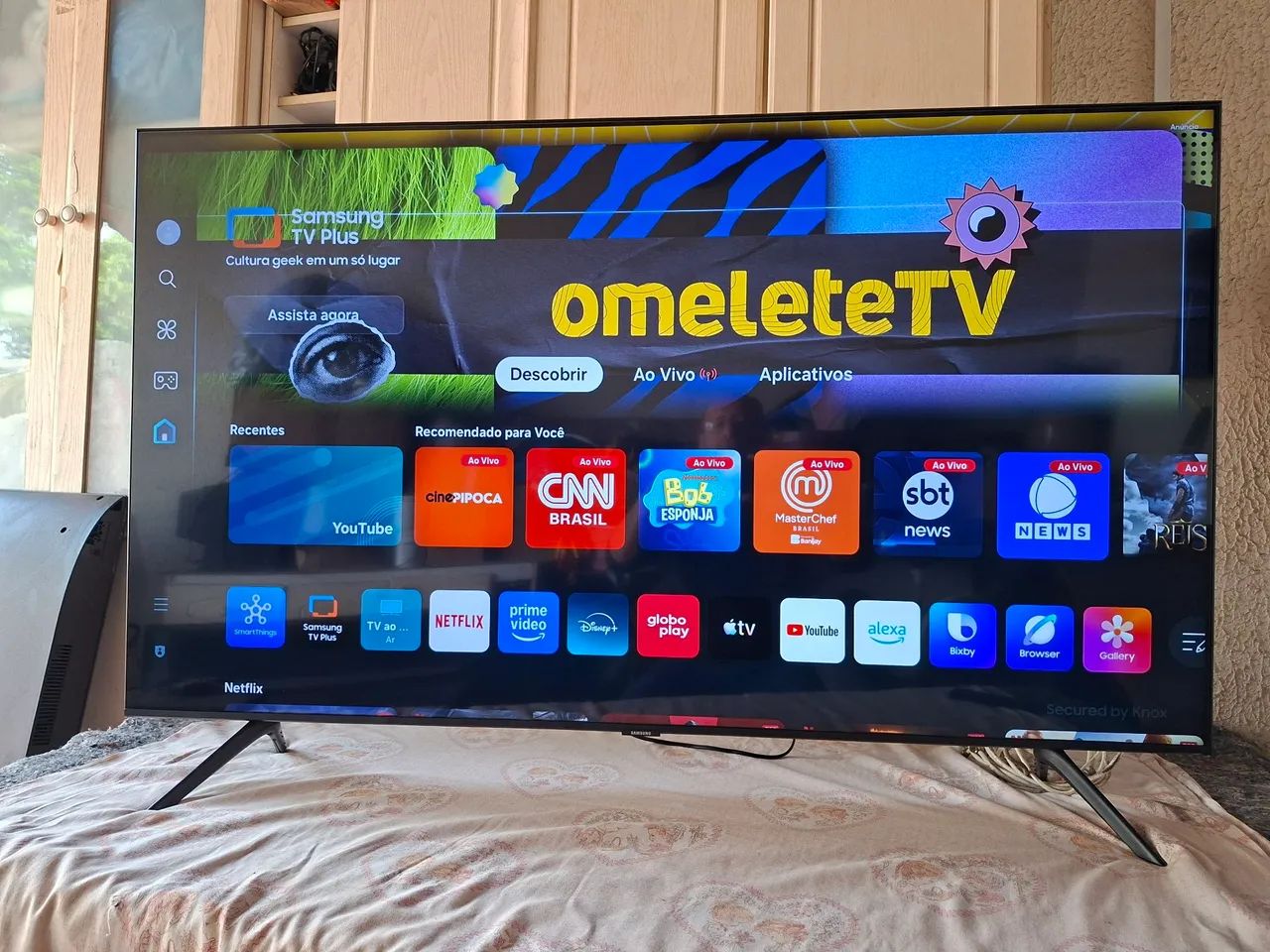 Vendo TV Samsung 4 K modelo UN55CU7700