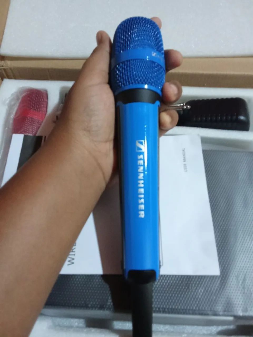 Microfone  senheiser 