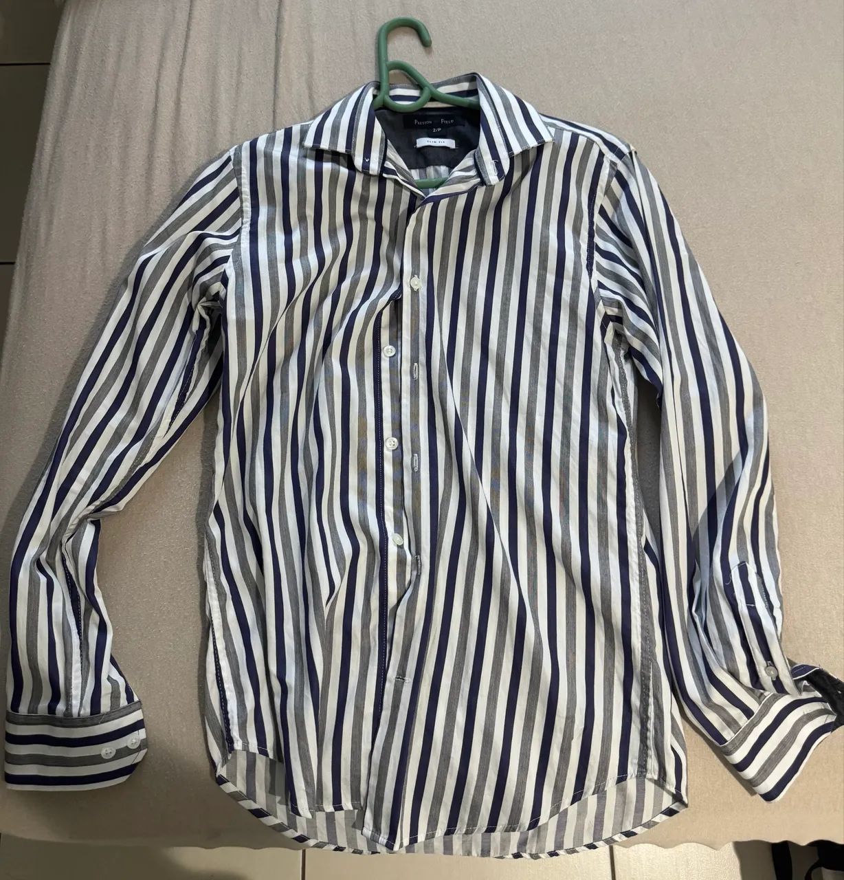 Blusa Social Slim Fit - Foto 4