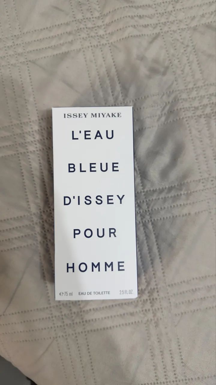 Vidro Original do Issey Miyake Bleue