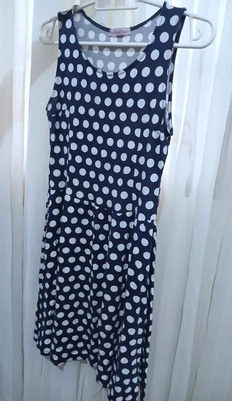 Vestido de Bolinhas Infantil