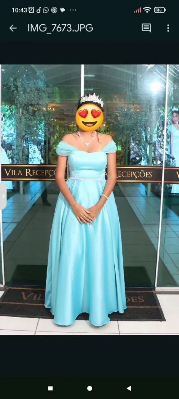 Vestido de debutante