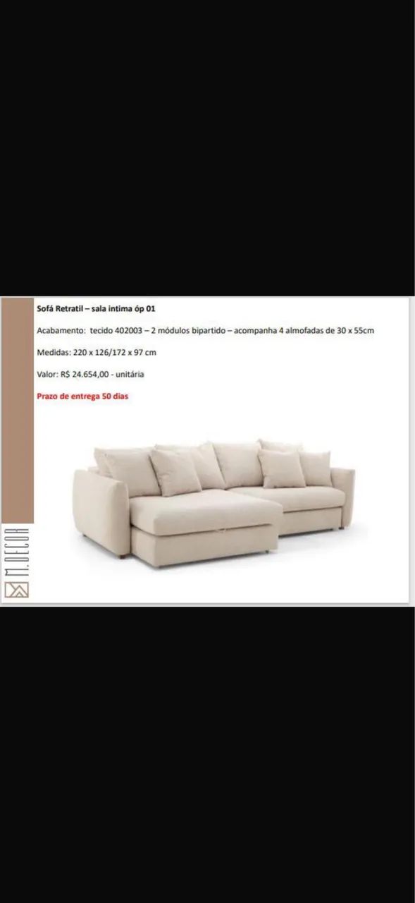 SOFÁ M.DECOR ORIGINAL 