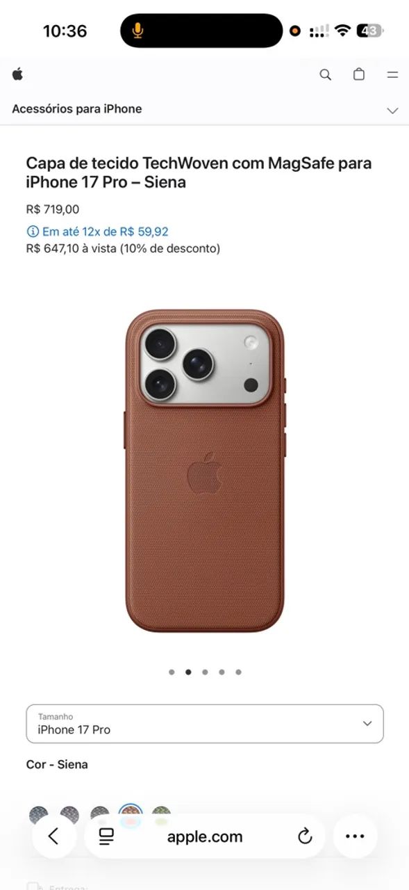 Capa 17 pro max  - Foto 3