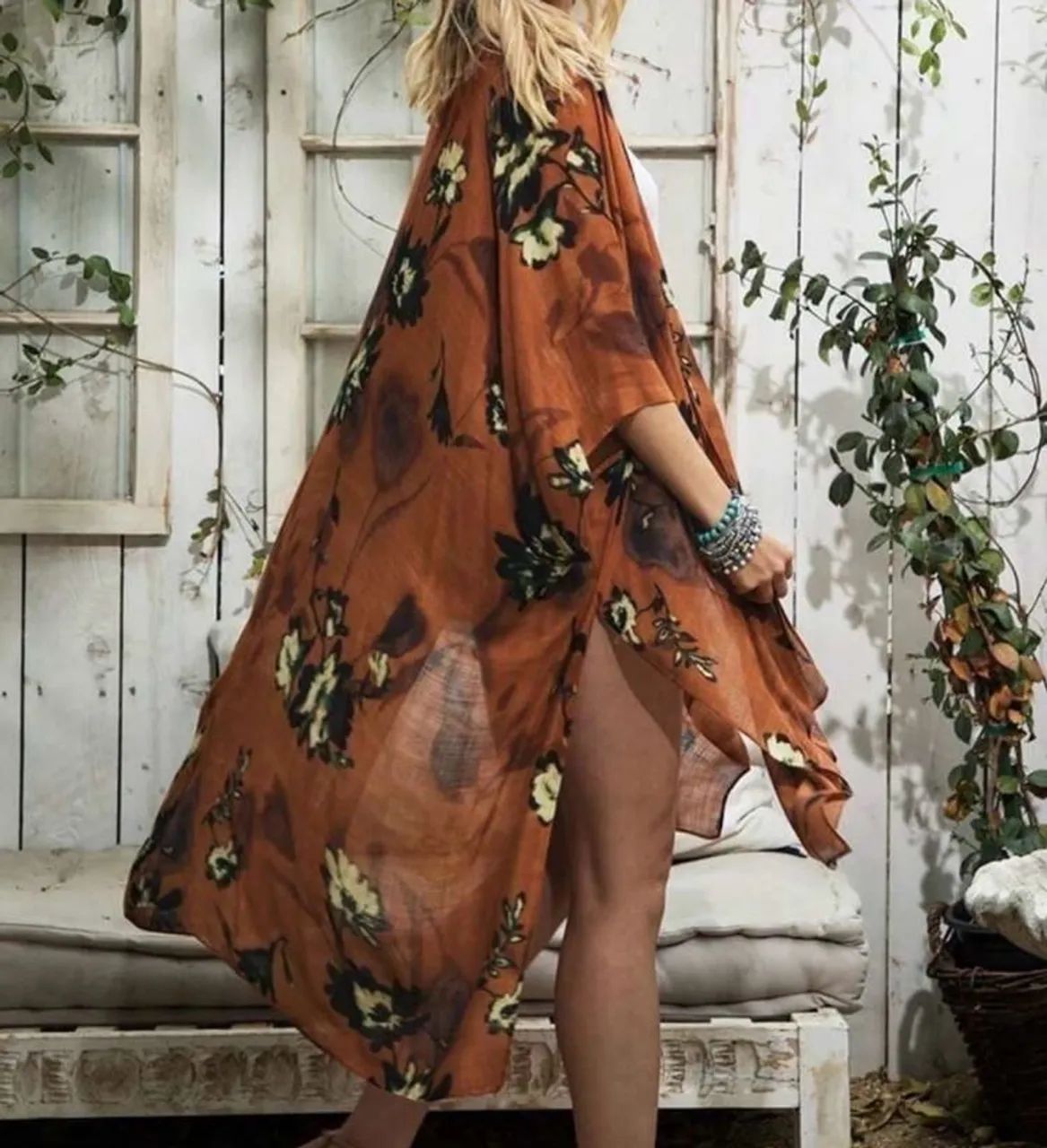 Kimono sobretudo Shein novo - Foto 3