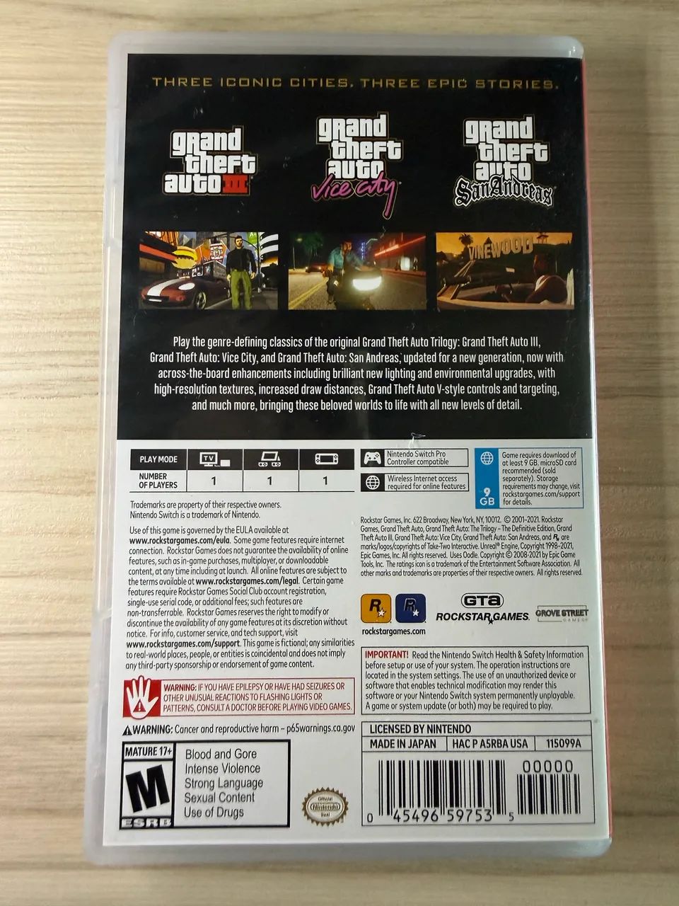 GTA Trilogy Nintendo Switch  - Foto 2