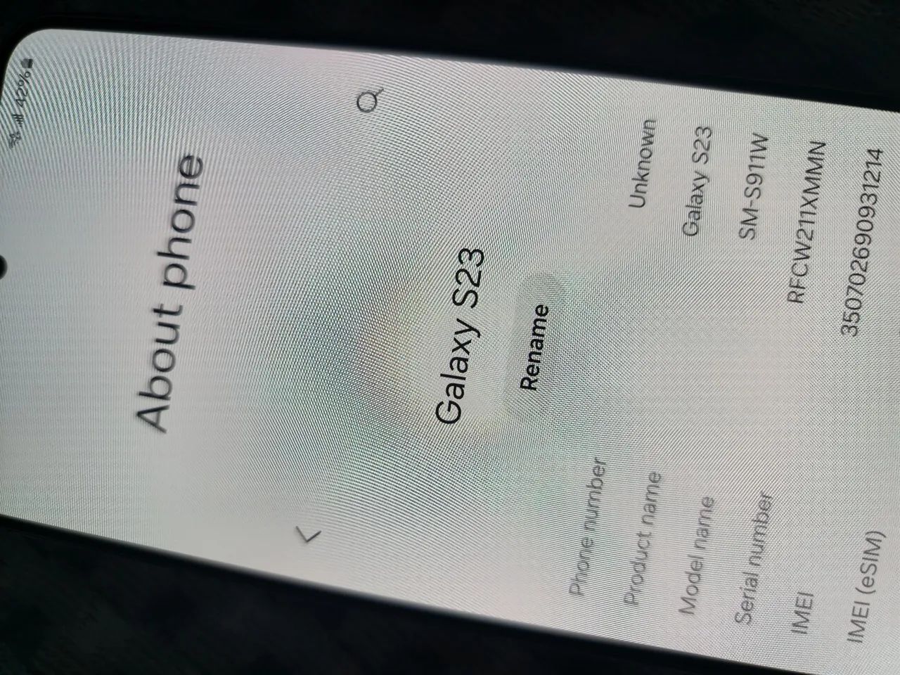 Samsung galaxy S23 Branco - 128Gb - Foto 4