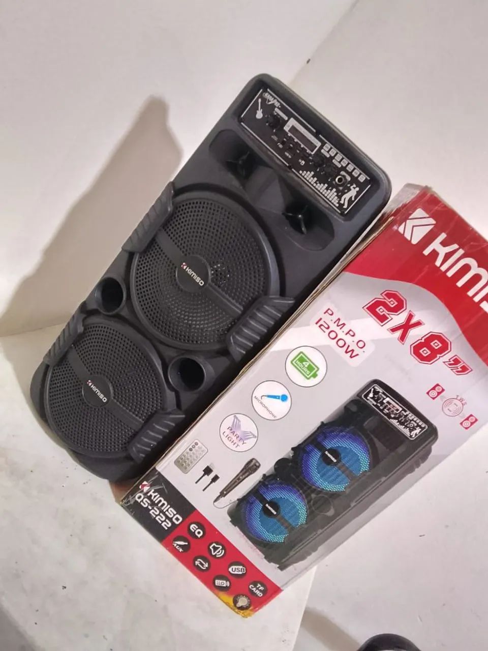 Caixa de Som Karaoke KIMISO 