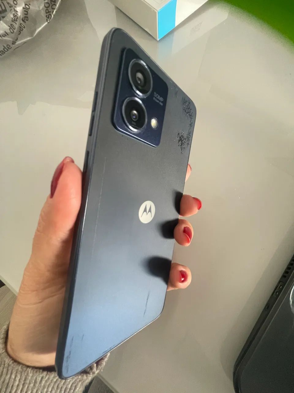 Moto G84 8G/256G erro no software
