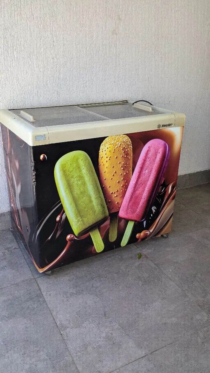 FREEZER EXPOSITOR SORVETES