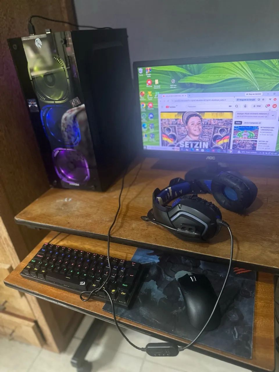Computador gamer completo 