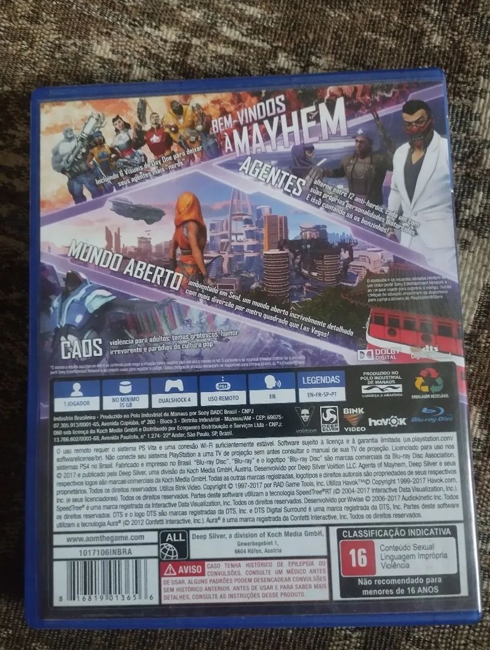 Jogo PS4 Agents Mayhem - Foto 2
