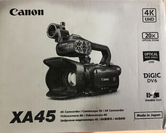 CAMERA FILMADORA CANON XA45 - Foto 2