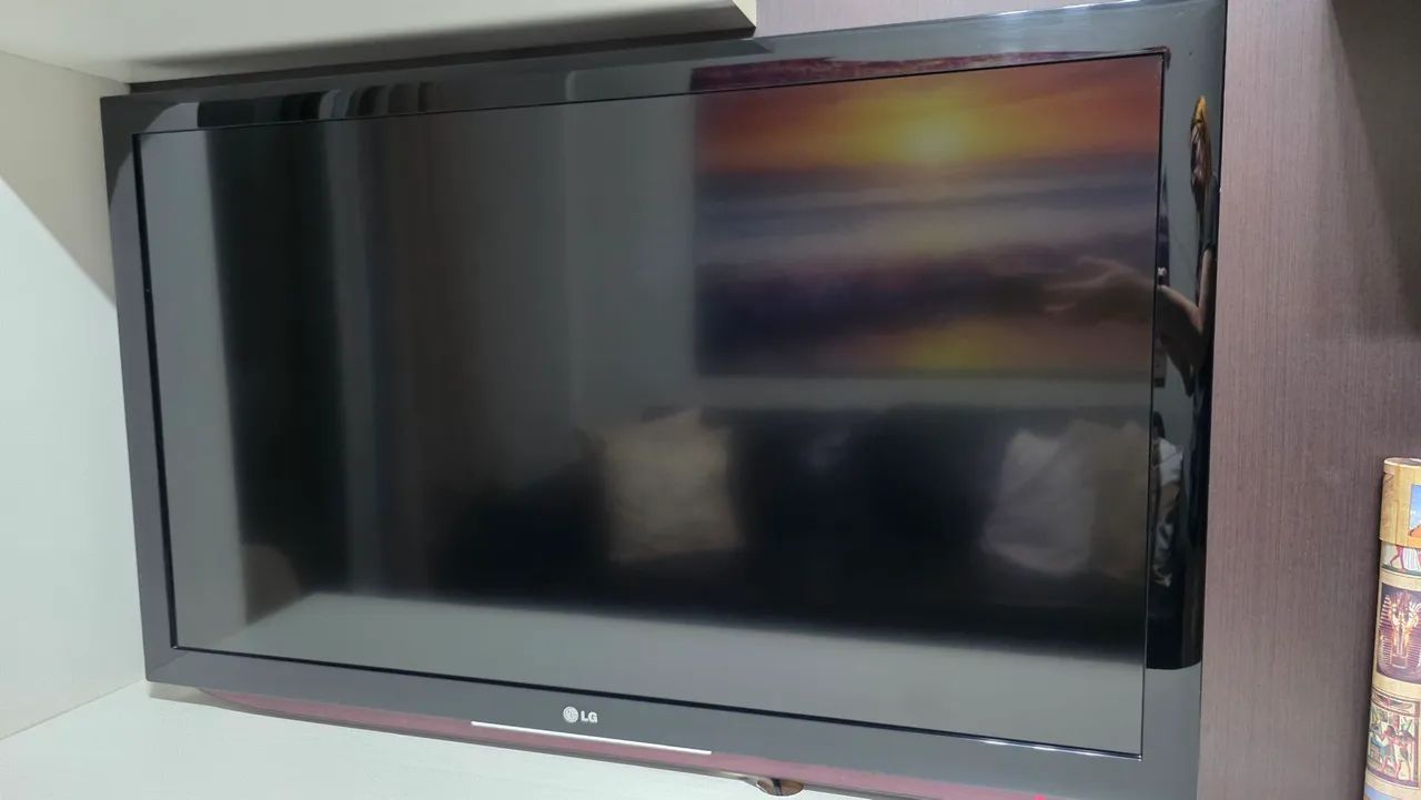 TV LG LED 47' - LD460 + Chromecast 