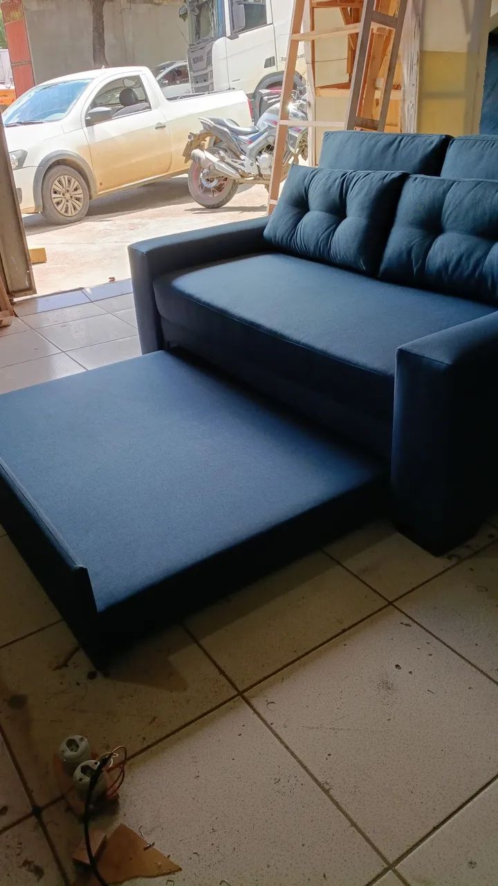 Sofa cama várias cores e médias só por encomenda  - Foto 3