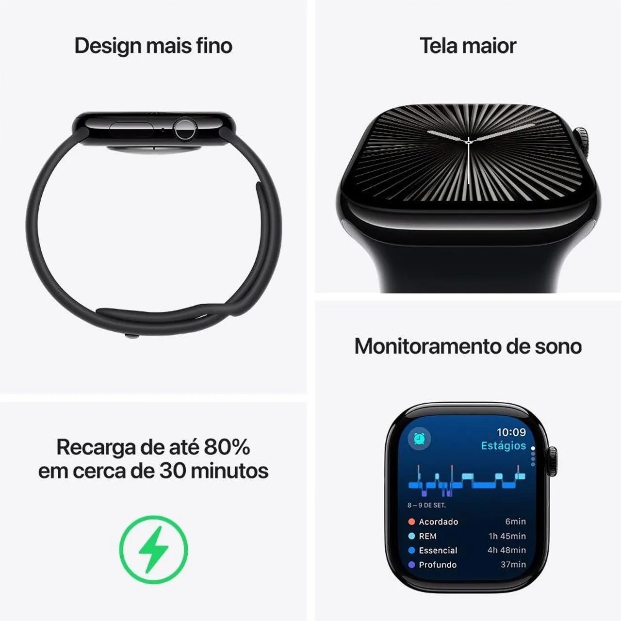 Smartwatch Relógio HW X MAX+ - Foto 3